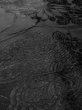 画像9: M0525U 名古屋帯 女性用着物 シルク（正絹）   黒 葉 【中古】 【USED】 【リサイクル】 ★★☆☆☆ (9)