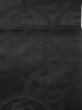 画像3: M0525V 名古屋帯 女性用着物 シルク（正絹）   黒 波 【中古】 【USED】 【リサイクル】 ★★★☆☆ (3)