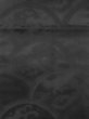 画像4: M0525V 名古屋帯 女性用着物 シルク（正絹）   黒 波 【中古】 【USED】 【リサイクル】 ★★★☆☆ (4)