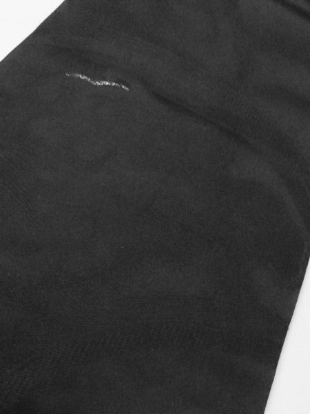 画像12: M0525V 名古屋帯 女性用着物 シルク(正絹)   黒 波 【中古】 【USED】 【リサイクル】 ★★★☆☆ (12)