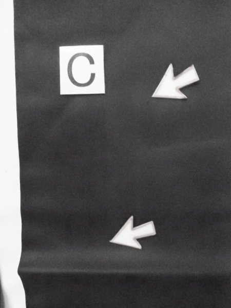 画像17: M0525V 名古屋帯 女性用着物 シルク(正絹)   黒 波 【中古】 【USED】 【リサイクル】 ★★★☆☆ (17)