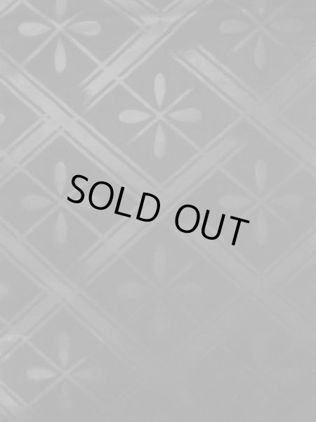 画像3: M0525X 名古屋帯 女性用着物 シルク（正絹）   黒 花菱 【中古】 【USED】 【リサイクル】 ★★☆☆☆ (3)