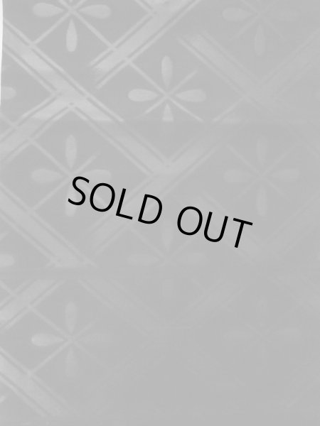 画像5: M0525X 名古屋帯 女性用着物 シルク（正絹）   黒 花菱 【中古】 【USED】 【リサイクル】 ★★☆☆☆ (5)