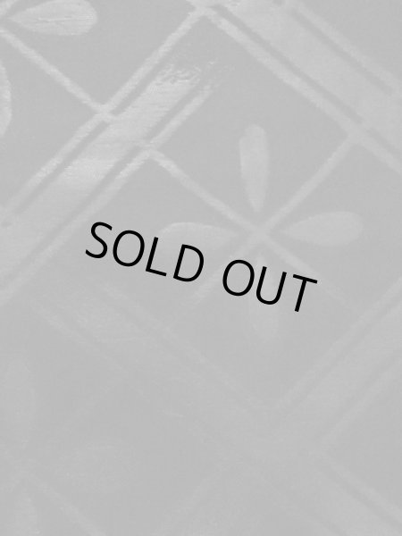 画像7: M0525X 名古屋帯 女性用着物 シルク（正絹）   黒 花菱 【中古】 【USED】 【リサイクル】 ★★☆☆☆ (7)