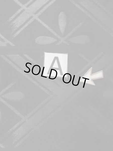 画像13: M0525X 名古屋帯 女性用着物 シルク（正絹）   黒 花菱 【中古】 【USED】 【リサイクル】 ★★☆☆☆ (13)