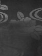 画像6: M0525Y 名古屋帯 女性用着物 シルク（正絹）   黒 ぼたん 【中古】 【USED】 【リサイクル】 ★★★☆☆ (6)