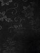 画像6: M0526A 名古屋帯 女性用着物 シルク（正絹）   黒 花 【中古】 【USED】 【リサイクル】 ★★★☆☆ (6)