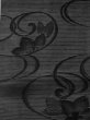 画像6: M0526C 名古屋帯 女性用着物 シルク（正絹）   黒 ききょう 【中古】 【USED】 【リサイクル】 ★★☆☆☆ (6)