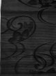 画像7: M0526C 名古屋帯 女性用着物 シルク（正絹）   黒 ききょう 【中古】 【USED】 【リサイクル】 ★★☆☆☆ (7)