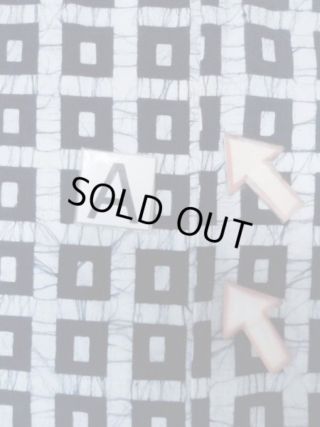 画像13: M0613E  浴衣（日本製） 女性用着物  綿麻   白, 四角 【中古】 【USED】 【リサイクル】 ★★★☆☆ (13)