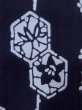 画像6: M0613K Mint  浴衣（日本製） 女性用着物  綿   藍, 花 【中古】 【USED】 【リサイクル】 ★★★★☆ (6)