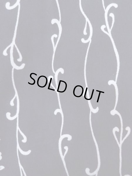 画像5: M0613L Mint  浴衣（日本製） 女性用着物  綿   藍, 花 【中古】 【USED】 【リサイクル】 ★★★★☆ (5)