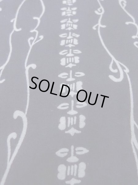 画像9: M0613L Mint  浴衣（日本製） 女性用着物  綿   藍, 花 【中古】 【USED】 【リサイクル】 ★★★★☆ (9)