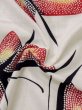画像9: M0613P  浴衣（日本製） 女性用着物  綿   白, 蝶々 【中古】 【USED】 【リサイクル】 ★★☆☆☆ (9)
