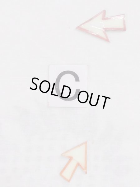 画像16: M0613V  浴衣（日本製） 女性用着物 ひまわり、文字 綿   白, 波 【中古】 【USED】 【リサイクル】 ★★☆☆☆ (16)