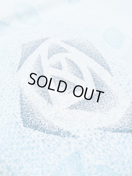 画像8: M0620E  浴衣（日本製） 女性用着物  綿  灰色がかった 紺, バラ 【中古】 【USED】 【リサイクル】 ★★☆☆☆ (8)