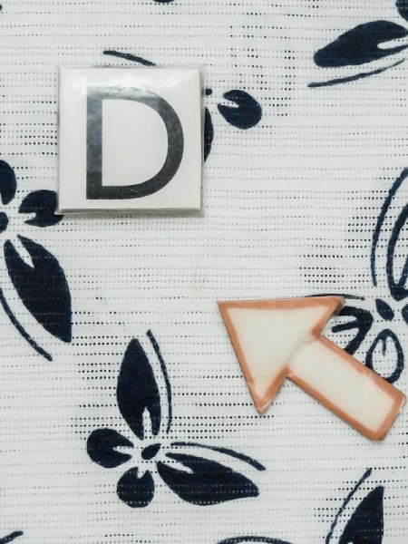 画像16: M0620I  浴衣(日本製) 女性用着物  綿麻   白, 蝶々 【中古】 【USED】 【リサイクル】 ★★☆☆☆ (16)