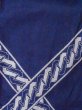 画像4: M0620U Mint  浴衣（海外製） 男性用着物  綿   紺, 抽象的模様 【中古】 【USED】 【リサイクル】 ★★★★☆ (4)