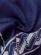 画像9: M0620U Mint  浴衣（海外製） 男性用着物  綿   紺, 抽象的模様 【中古】 【USED】 【リサイクル】 ★★★★☆ (9)