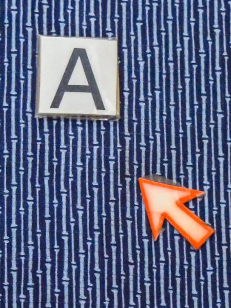 画像12: M0620W  浴衣(日本製) 男性用着物 竺仙 綿   藍, 竹 【中古】 【USED】 【リサイクル】 ★★★☆☆ (12)