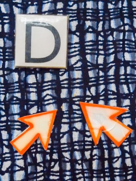 画像14: M0620X  浴衣(日本製) 男性用着物  綿麻   灰色, チェック柄 【中古】 【USED】 【リサイクル】 ★★☆☆☆ (14)