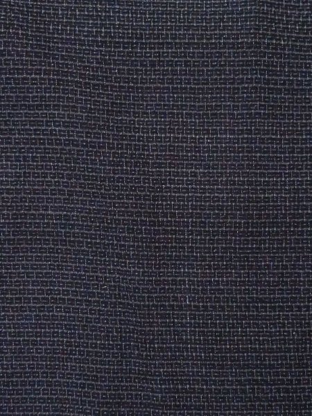 画像5: M0620Y  夏物 男性用着物  シルク（正絹）   黒, 亀甲 【中古】 【USED】 【リサイクル】 ★★☆☆☆ (5)