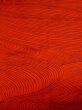 画像6: M0627A  羽織 女性用着物 裏地：化繊混合、つぎはぎあり シルク（正絹）   赤色, ぼかし 【中古】 【USED】 【リサイクル】 ★★★☆☆ (6)