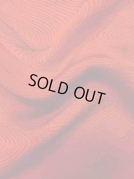 画像11: M0627A  羽織 女性用着物 裏地：化繊混合、つぎはぎあり シルク（正絹）   赤色, ぼかし 【中古】 【USED】 【リサイクル】 ★★★☆☆ (11)