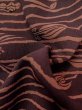 画像12: M0627G  羽織 女性用着物  シルク（正絹）   茶色, 花 【中古】 【USED】 【リサイクル】 ★★★☆☆ (12)