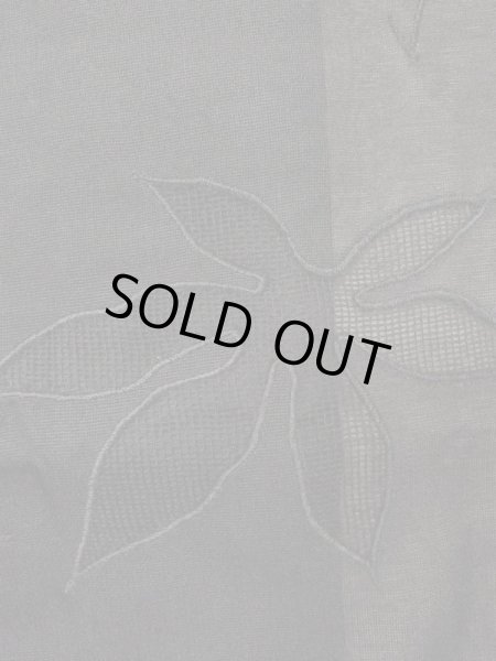 画像5: M0627K Mint  羽織 女性用着物  シルク(正絹)   黒, もみじ 【中古】 【USED】 【リサイクル】 ★★★★☆ (5)