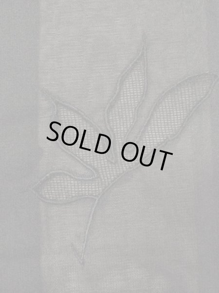 画像6: M0627K Mint  羽織 女性用着物  シルク(正絹)   黒, もみじ 【中古】 【USED】 【リサイクル】 ★★★★☆ (6)