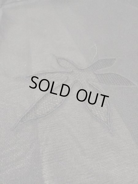 画像8: M0627K Mint  羽織 女性用着物  シルク(正絹)   黒, もみじ 【中古】 【USED】 【リサイクル】 ★★★★☆ (8)