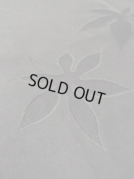 画像9: M0627K Mint  羽織 女性用着物  シルク(正絹)   黒, もみじ 【中古】 【USED】 【リサイクル】 ★★★★☆ (9)