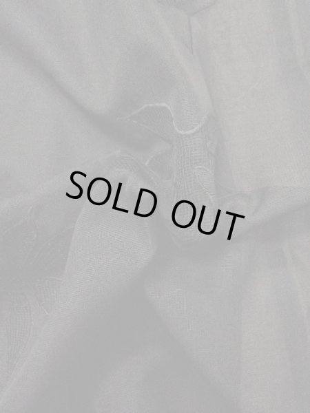 画像10: M0627K Mint  羽織 女性用着物  シルク(正絹)   黒, もみじ 【中古】 【USED】 【リサイクル】 ★★★★☆ (10)