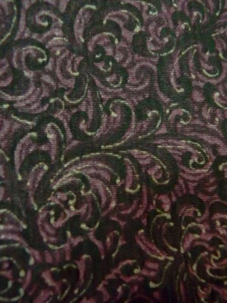 画像5: M0627M  羽織 女性用着物  シルク(正絹)   黒, 花 【中古】 【USED】 【リサイクル】 ★☆☆☆☆ (5)