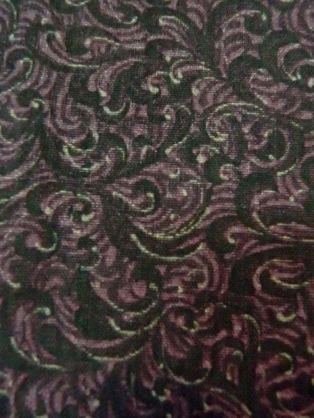 画像6: M0627M  羽織 女性用着物  シルク(正絹)   黒, 花 【中古】 【USED】 【リサイクル】 ★☆☆☆☆ (6)