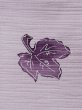 画像5: M0627R  羽織 女性用着物  シルク（正絹）  薄い 紫色, 葉 【中古】 【USED】 【リサイクル】 ★★☆☆☆ (5)