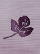 画像6: M0627R  羽織 女性用着物  シルク（正絹）  薄い 紫色, 葉 【中古】 【USED】 【リサイクル】 ★★☆☆☆ (6)