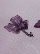 画像9: M0627R  羽織 女性用着物  シルク（正絹）  薄い 紫色, 葉 【中古】 【USED】 【リサイクル】 ★★☆☆☆ (9)