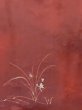 画像4: M0627S  羽織 女性用着物  シルク（正絹）  深い 赤色, 花 【中古】 【USED】 【リサイクル】 ★★☆☆☆ (4)
