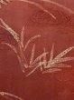 画像6: M0627S  羽織 女性用着物  シルク（正絹）  深い 赤色, 花 【中古】 【USED】 【リサイクル】 ★★☆☆☆ (6)