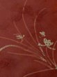 画像10: M0627S  羽織 女性用着物  シルク（正絹）  深い 赤色, 花 【中古】 【USED】 【リサイクル】 ★★☆☆☆ (10)