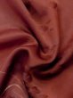 画像11: M0627S  羽織 女性用着物  シルク（正絹）  深い 赤色, 花 【中古】 【USED】 【リサイクル】 ★★☆☆☆ (11)
