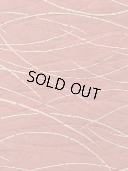 画像6: M0627T  羽織 女性用着物  シルク(正絹)   朱赤, 芝草 【中古】 【USED】 【リサイクル】 ★★★☆☆ (6)