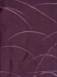 画像3: M0628C  羽織 女性用着物  シルク（正絹）  深い 紫色, 線 【中古】 【USED】 【リサイクル】 ★★☆☆☆ (3)