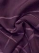 画像10: M0628C  羽織 女性用着物  シルク（正絹）  深い 紫色, 線 【中古】 【USED】 【リサイクル】 ★★☆☆☆ (10)