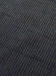 画像6: M0704A  単衣 男性用着物  シルク（正絹）   黒, 縞 【中古】 【USED】 【リサイクル】 ★★★☆☆ (6)