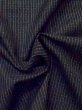 画像9: M0704A  単衣 男性用着物  シルク（正絹）   黒, 縞 【中古】 【USED】 【リサイクル】 ★★★☆☆ (9)