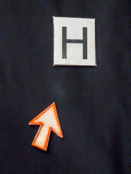 画像16: M0704G  単衣 男性用着物  シルク(正絹)   黒,  【中古】 【USED】 【リサイクル】 ★☆☆☆☆ (16)