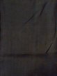 画像3: M0704H  夏物 男性用着物  シルク（正絹）   黒, チェック柄 【中古】 【USED】 【リサイクル】 ★☆☆☆☆ (3)